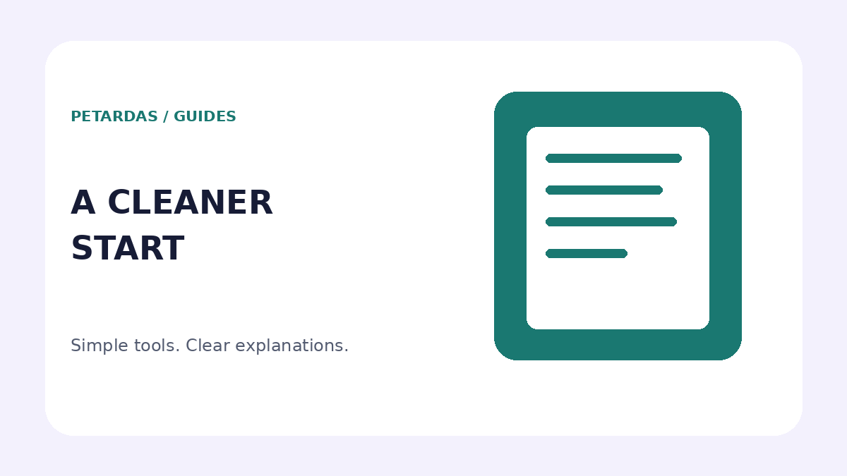 A Practical Workflow for Cleaning Copied Text